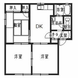 レガートII C棟の物件間取画像